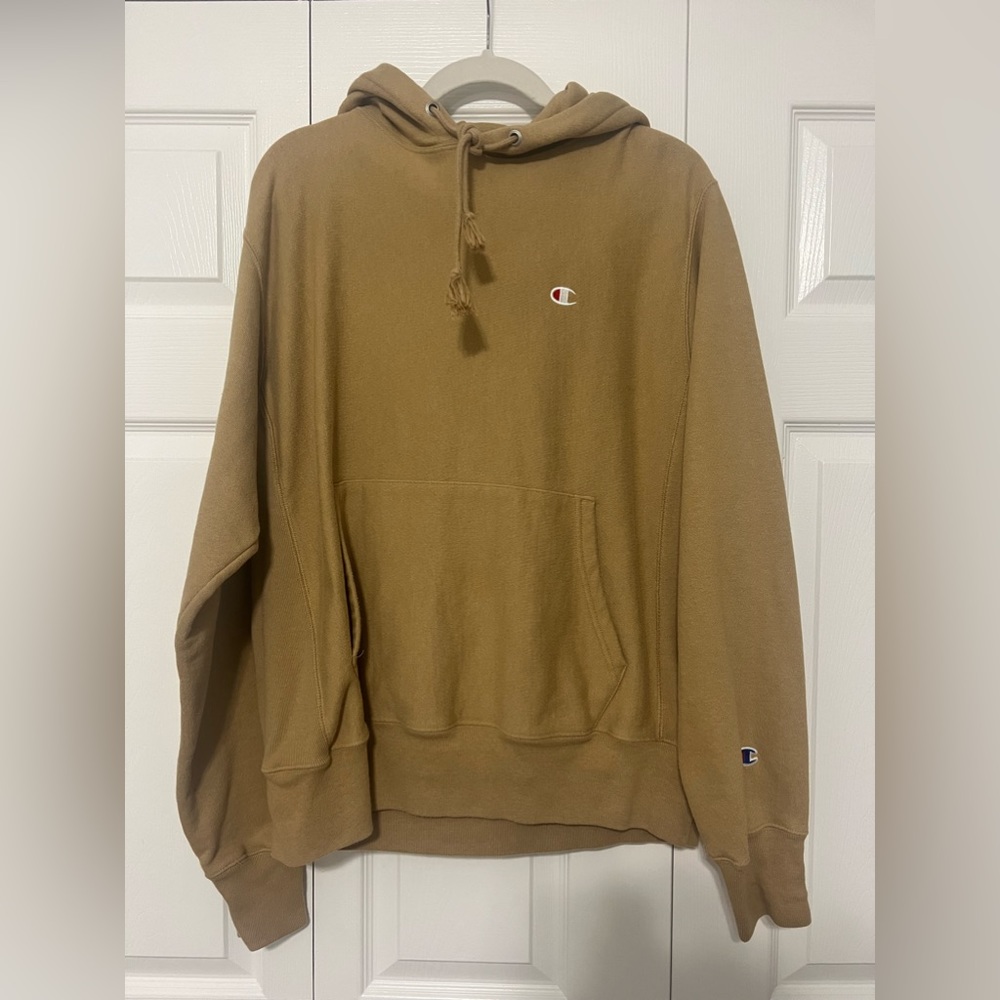 Champion Tan Hoodie
